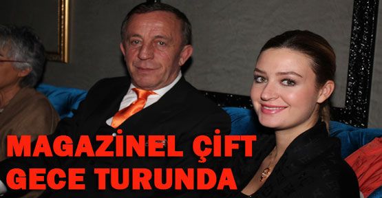 Ağaoğlu sevgilisiyle gece turunda
