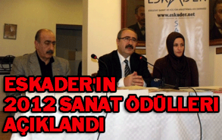 Eskader'in sanat ödülleri dağıtıldı