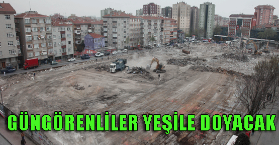 Güngörenliler Yeşile Doyacak