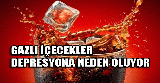 Gazlı içecekeler depresyona neden oluyor