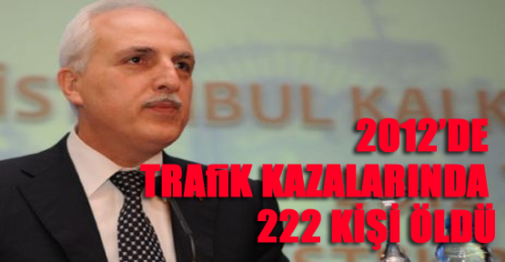 Vali Mutlu: 2012’de trafik kazalarında 222 kişi öldü