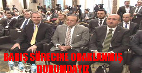 Egemen Bağış: Evliya'sıyla, Eşkiya'sıyla Barış Sürecine Odaklanmış Durumdayız