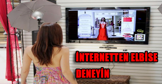 İnternetten Elbise Deneyin