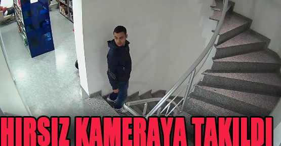İki gün arayla işyerlerinden hırsızlık yapan şahıs güvenlik kamerasında