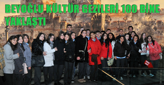 Beyoğlu Kültür Gezileri 100 bine yaklaştı