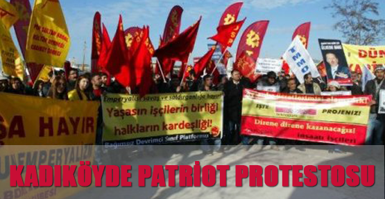 Çeşitli parti ve sivil toplum kuruluşları Kadıköy'de toplanarak patriotların Türkiye’ye getirilecek olmasını protesto etti