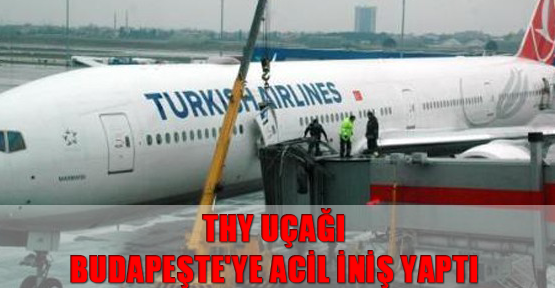 THY uçağı, Budapeşte'ye acil iniş yaptı