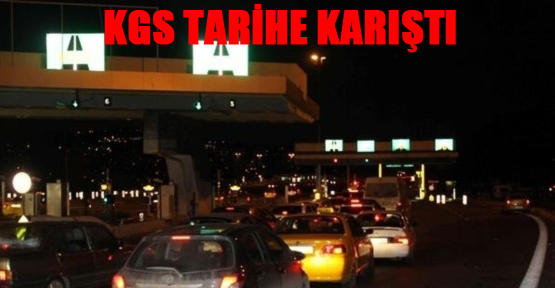 KGS tarihe karıştı