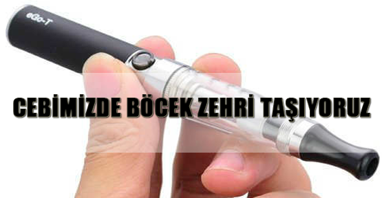"Cebimizde böcek zehri taşıyoruz"