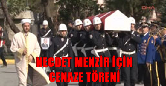 Necdet Menzir için cenaze töreni