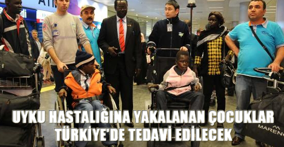 Uyku hastalığına yakalanan 2 Sudanlı çocuk Türkiye'de tedavi edilecek