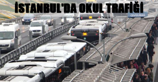 İstanbul'da okul trafiği