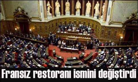 Fransız restoranı ismini değiştirdi