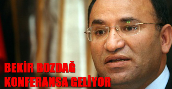Bekir Bozdağ Marmara Üniversitesi'ndeki konferansa geliyor