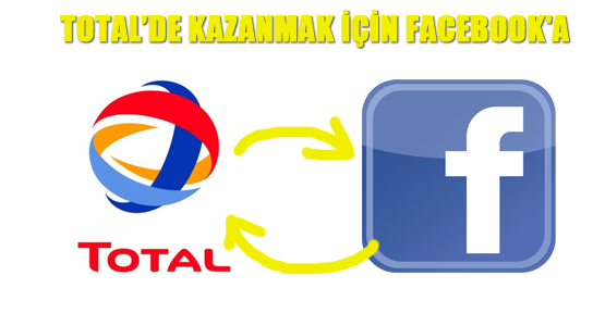 TOTAL’de kazanmak için facebook'a