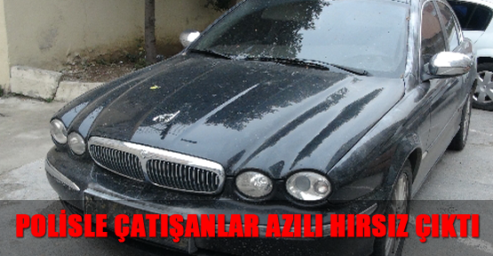 Polisle çatışanlar azılı hırsız çıktı