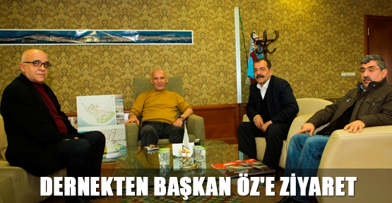 Dernekten Başkan Öz'e ziyaret