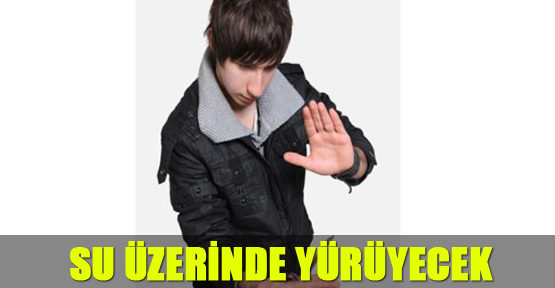 Su üzerinde yürüyecek