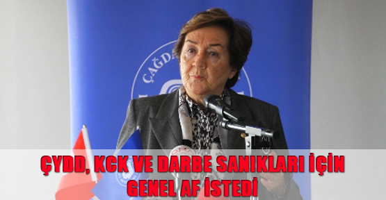 ÇYDD, KCK ve darbe sanıkları için genel af istedi