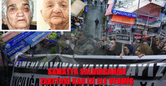 Samatya saldırganını zarftaki kan izi ele vermiş