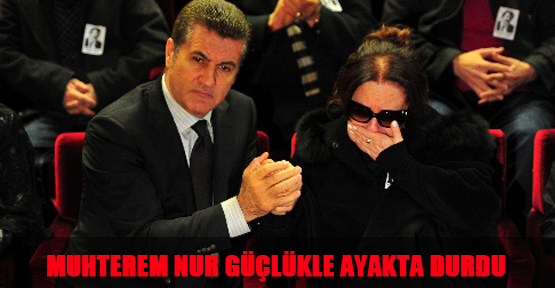 Muhterem Nur güçlükle ayakta durdu