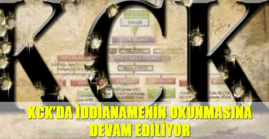 KCK davasında iddianamenin okunmasına devam ediliyor
