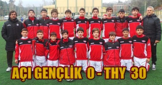 THY U-14 Liderliği 30 Golle Aldı..