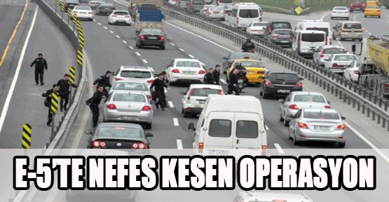 Zeytinburnu'nda hırsız polis kovalamacası