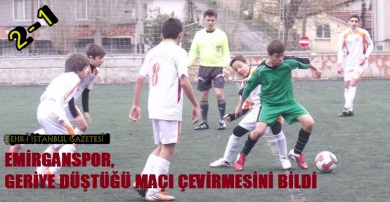 Emirganspor, geç uyandı. 2-1