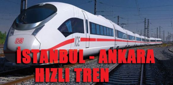 İstanbul-Ankara hattında 400 km hız yapan trenler