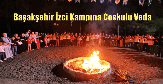 Başaksehir İzci Kampına Coşkulu Veda