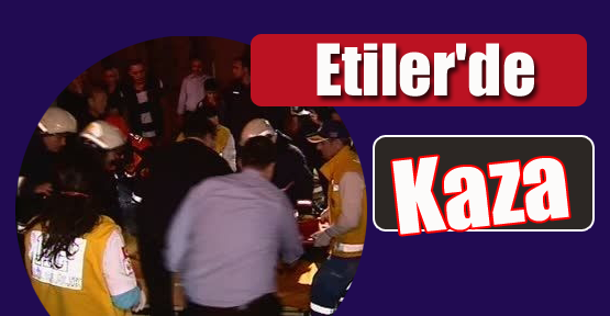 Etiler'de İki Araç Çarpıştı