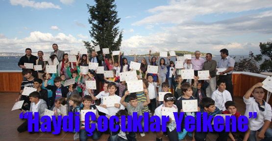 Kartallı Küçük Yelkenciler Sertifikalarını Aldı
