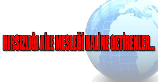 Aile Boyu Hırsızlık Çetesine Operasyon