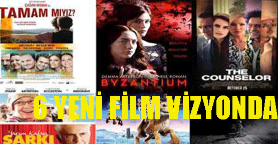 6 yeni film vizyonda