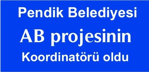 Pendik Belediyesi, AB projesinin koordinatörü oldu