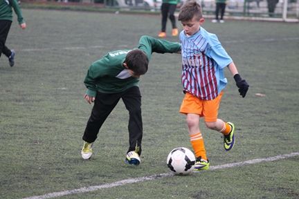 Beşiktaş'tan mini minikler futbol şenliği