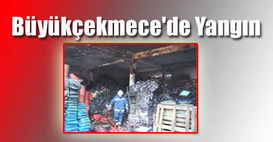 Büyükçekmece'de Yangın