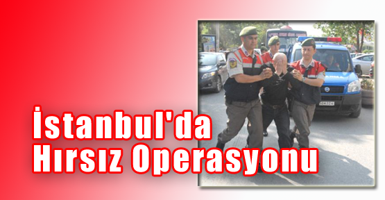İstanbul'da Hırsız Operasyonu