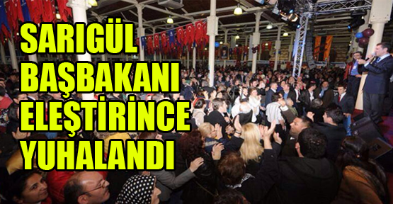 Sarıgül Başbakan Erdoğan'ı eleştirince yuhalandı
