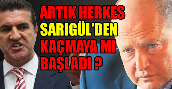 Artık herkes Sarıgül’den uzaklamaya başladı