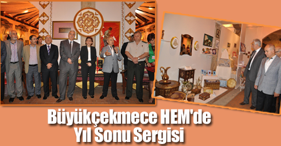 Büyükçekmece HEM'de Yıl Sonu Sergisi