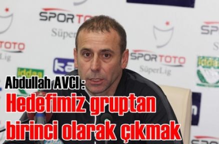 A Milli Futbol Takımı Teknik Direktörü Avcı ; Hedefimiz gruptan birinci olarak çıkmak